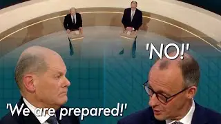 Scholz or Merz? German Chancellor candidates agree on Trump, clash on economy, AfD and NATO