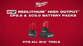 MILWAUKEE MIL48-11-2425 Batterie 12V 2.5ah lithium ion | Outillage Placide Mathieu