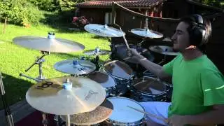 Mike Oldfield - Moonlight Shadow - Drum Cover by Alex Rey