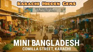 Mini Bangladesh in Karachi | Comilla Street | Bangladeshi Street Food | Bangali Bazar in Pakistan