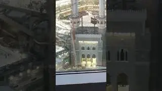 Kaba from Fairmont Clock tower #muhammadﷺ #rozaerasoolﷺ #holykaaba #fairmount #clocktower #umrah
