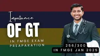 Importance of grand tests GTs for FMGE exam by 256/300 FMGE JANUARY 2025