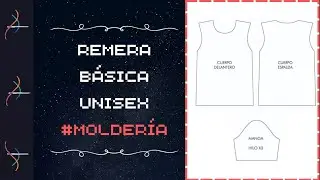 Hagamos un molde de remera unisex gente!! #molderia #costuraamano 