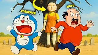 Desi Squid Game mein gaya Pandamon Part 3 - Squid Game Animation In Hindi - pandamon toons