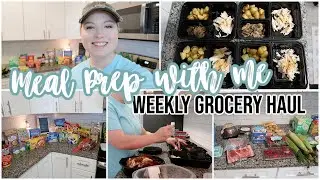 WEEKLY WALMART GROCERY HAUL | EASY MEAL PREP WITH ME