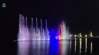 Futala Lake Fountain View and Lighting