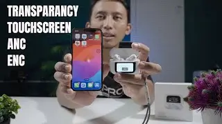 harga murah kok secanggih ini?? minibest A8 pro TWS ANC/ENC transparansi