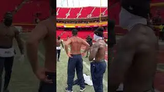 Enjoying the sunny weather in Kansas City ☀️ | Seahawks Shorts