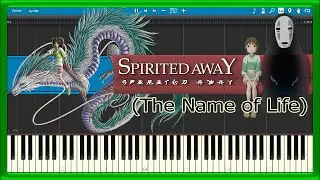 The Name of Life 🌿 Spirited Away 🐉 (PIANO TUTORIAL) 🎹 #12