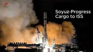Soyuz Progress 93 to ISS from Baikonur including docking 🚀