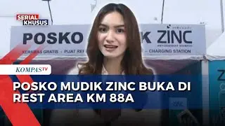 Posko Mudik Zinc di Rest Area Km 88A Sediakan Layanan Pijat & Styling Rambut Gratis untuk Pemudik