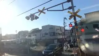 東武10000系・東武10030型　側面展望　和光市&rarr;池袋（東上線快速急行）　11442編成
