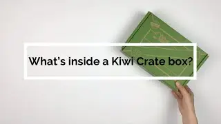 What's inside a Kiwi Crate subscription box for kids?