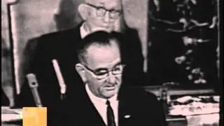 LBJ Declares War on Poverty
