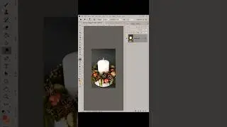 Как зажечь свечу в Фотошопе #фотошоп #editingtutorial #retouching #эффекты #tutorial