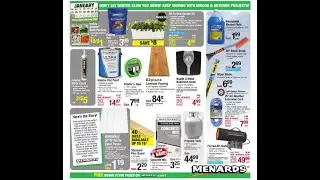 Menards Indoor & Outdoor Project Sales Flyer Deals Freebies & Mail-In Rebates 01.15.2023-01.22.2023