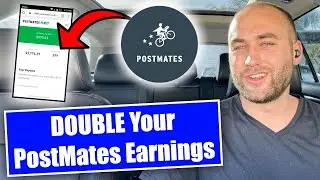 How To DOUBLE Your Earnings With PostMates (Bonuses, Rewards, Earnings, Tips & More)