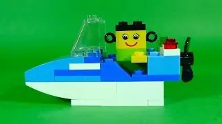 How To Build Lego SPEEDBOAT - 4630 LEGO&reg; Build & Play Box Building Instructions