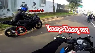 Elang mv dari Bogor ke Tangerang motor trabel