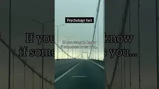 If you want to know if someone loves you... | psychology factzzz #shorts