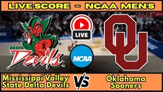 🔴 Mississippi Valley State Delta Devils vs Oklahoma Sooners | NCAA Men&rsquo;s Basketbal Live Score Dec 29