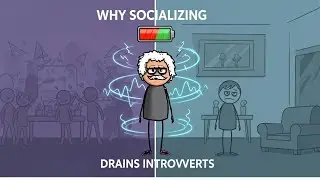 Psychology of introverts :Why Introverts Feel Drained After Socializing (Psychology Explained)