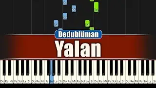 Dedublüman - Yalan - Piyano