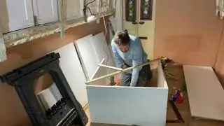 62. Galley kitchen installation Pt1