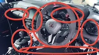 【R35】内装が一気に進む【GT-R】
