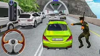 New Green Mercedes G63 Car Highway Tunnel Explore&ndash;3D driving class game simulator 2025&ndash;Android game