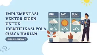 IMPLEMENTASI NILAI EIGEN UNTUK IDENTIFIKASI POLA HARIAN CUACA