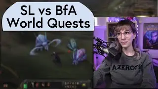 Shadowlands vs BfA World Quests- Live Stream Highlight