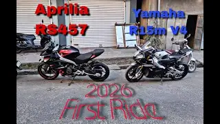 2026 1st RIDE | R15 V4 | APRILIA RS457