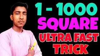 🔥 Square Short Trick in Math|| Simplification Trick|| Maths short Trick|| Maths trick by Sonu 