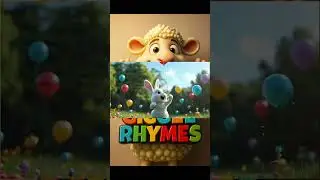 🐇 Hop Hop Bunny Song | Fun Kids Short | The Giggle Rhymes #shorts