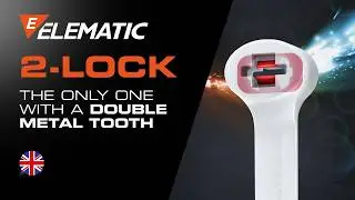 Elematic 2-Lock cable tie: the only cable tie with double metal tooth