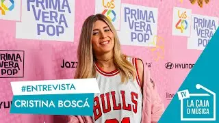 #Los40PrimaveraPop | CRISTINA BOSC&Aacute; , descubrimos que ESCUCHA en su LISTA DE SPOTIFY la presentadora