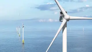 Offshore H2 Platform Animation