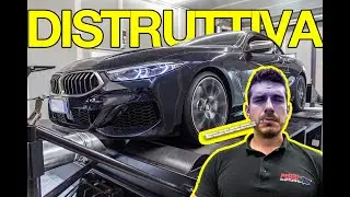 MASSICCIA BMW M850i MI FA STARE LETTERALMENTE MALE! V8 BITURBO DISTRUTTIVO