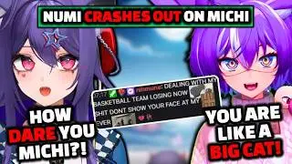 Numi LOSES IT at Michi for Watching Her Embarrassing Nya Nya Song