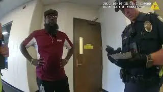 DANIEL LARSON ARREST FOOTAGE