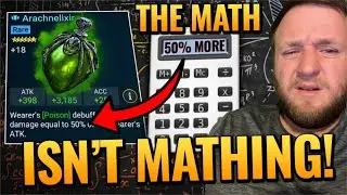 Plarium The Damage Doesn't Add Up! Testing Arachnelixir Relic In All Areas - Raid Shadow Legends