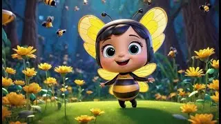Six Baby Bees Say One, Two, Three + More Nursery Rhymes & Kids Songs