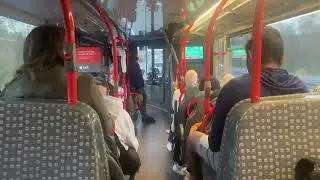 Thrash! MetroBus Bristol (FWoE) Scania N280UD CNG Enviro 400MMC City YN68DXT 39329 | m1