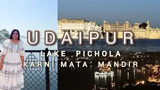 Lake Pichola Boat Ride ⛴️ Karni Mata Mandir Udaipur Travel Vlog | Complete Tour Guide&nbsp;#shwetusdiary