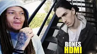 BASS ENTERS THE CHAT FR!! BONES - HDMI REACTION!