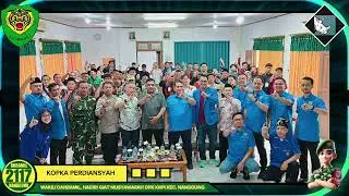 WAKILI DANRAMIL, KOPKA PERDIANSYAH HADIRI GIAT MUSYAWARAH DPK KNPI KEC. NANGGUNG