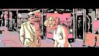 Line Art Animation: Marilyn Monroe / The Seven Year Itch
