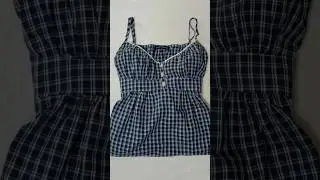 Brandy Melville Blue Tank Top Tiffany Gingham Top #outfitinspo #fypシ #aesthetic #trending