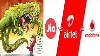 Airtel Vs Reliance Jio Vs Vodafone Idea - Data Plan Comparison | Stay Safe At Home